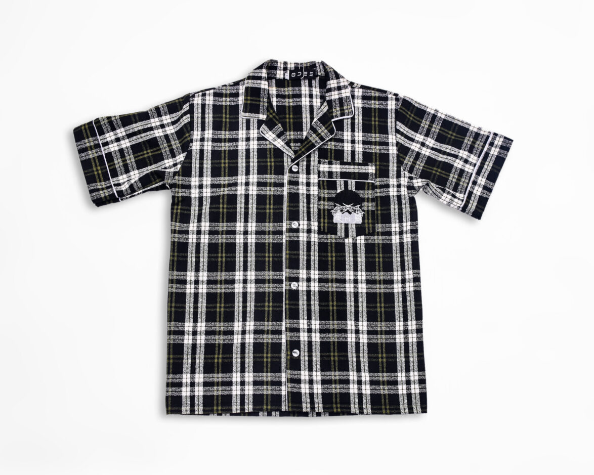 LIGHT HOUSE LAPEL – BLACK CHECK