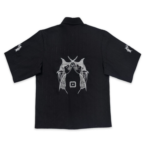 Crop Coal Shirt - Black - Image 2