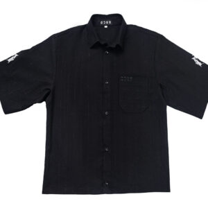 Crop Coal Shirt - Black